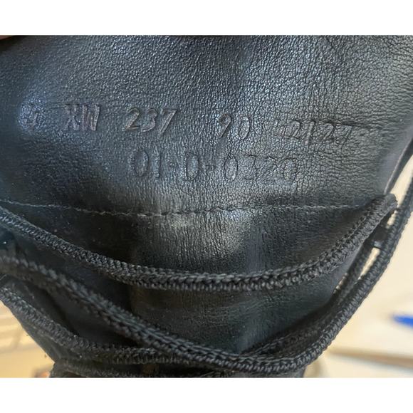 BELLEVILLE MILITARY COMBAT BOOTS BLACK LEATHER SZ. 6 EE MENS GORETEX 01-D-0320 - Picture 9 of 11